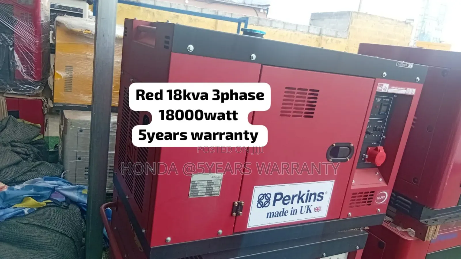 18kva Perkins 18000watt 3phase Diesel Generator 18kva