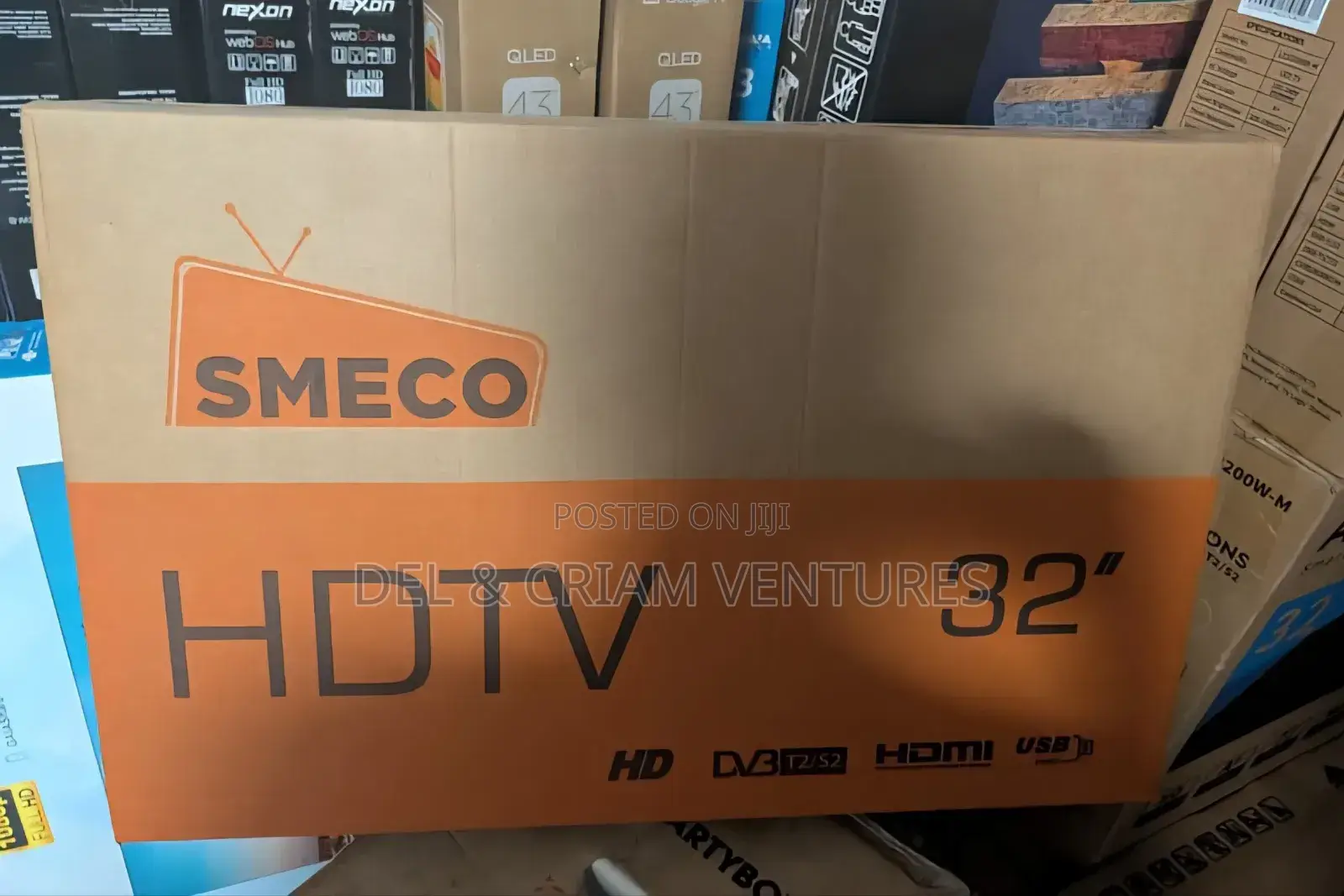 Smeco 32" Led Tv| Full Hd| Satellite| Usb| Hdmi| 1080p