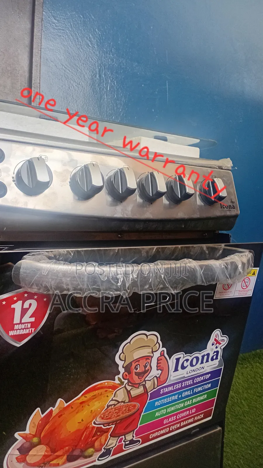 Kitchen Gift Burners,Icona 50/50 Gas Burner