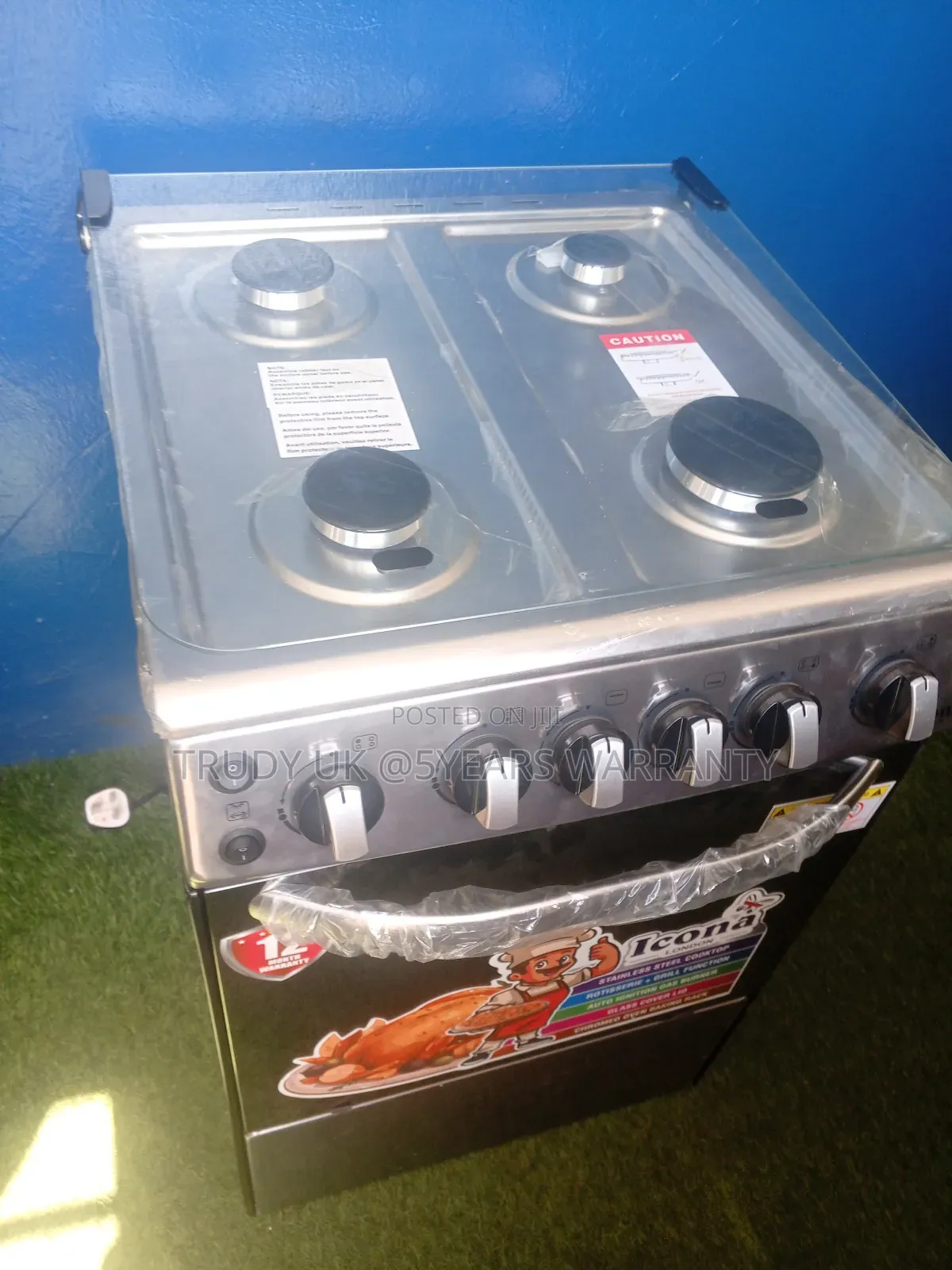 Icona Gas Burner 50x50 Icona Gas Burner Oven