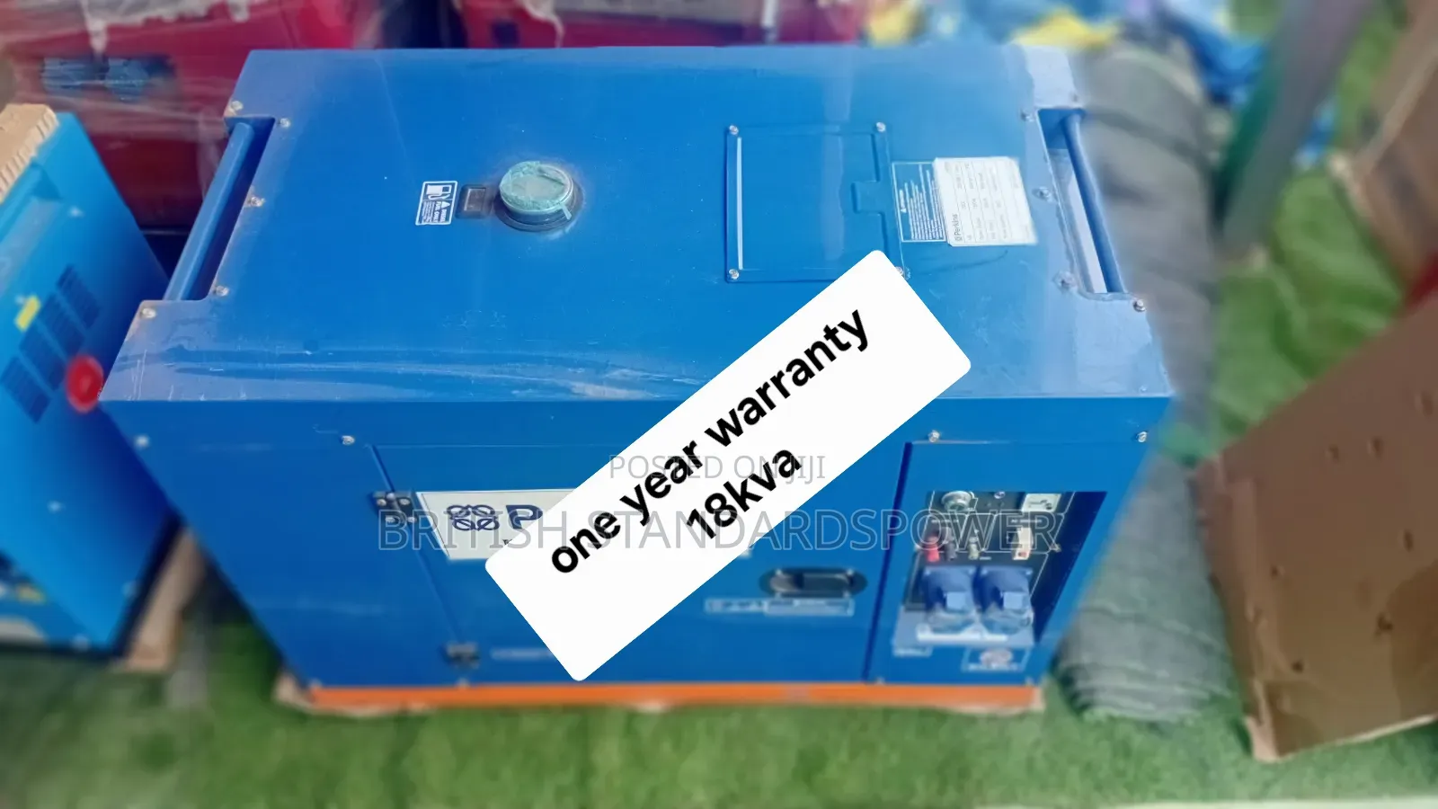 Long Run Time 18kva Silent Perkins Diesel Generator