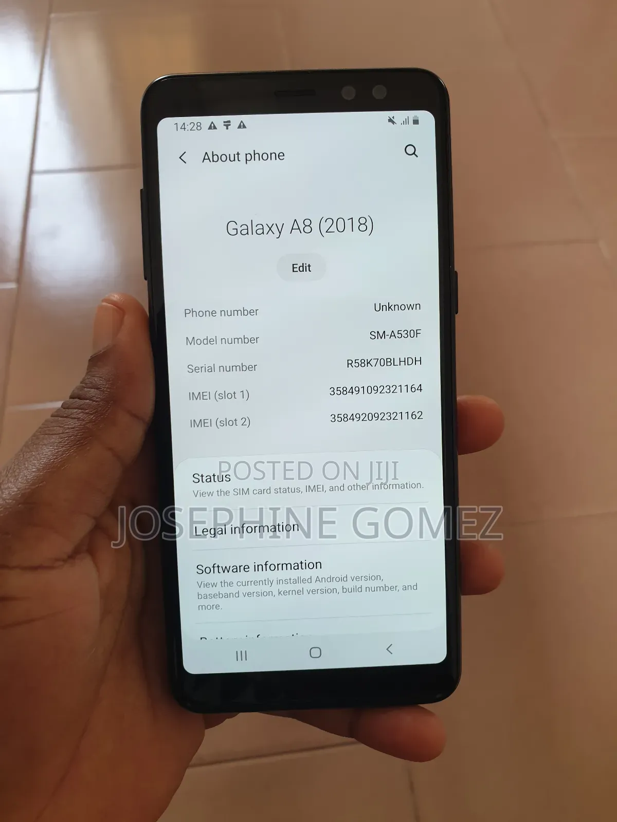 Samsung Galaxy A8 32 GB Black