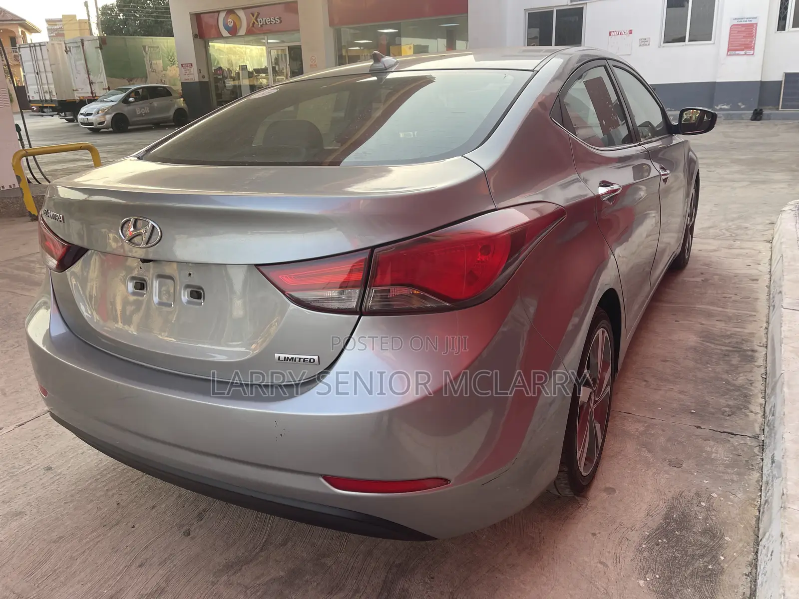 Hyundai Elantra Limited PZEV 4dr Sedan (1.8L 4cyl 6A) 2014 Gray