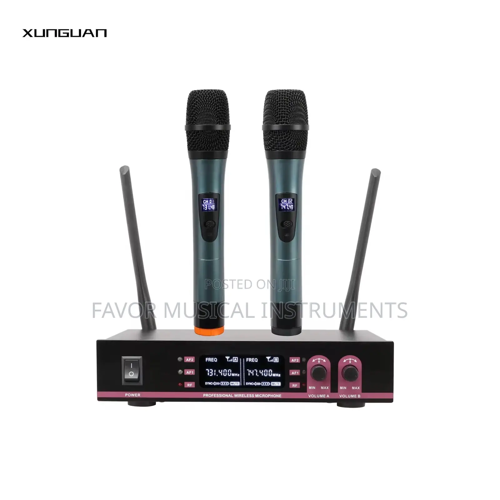 Shure Wireless Microphone Uhf