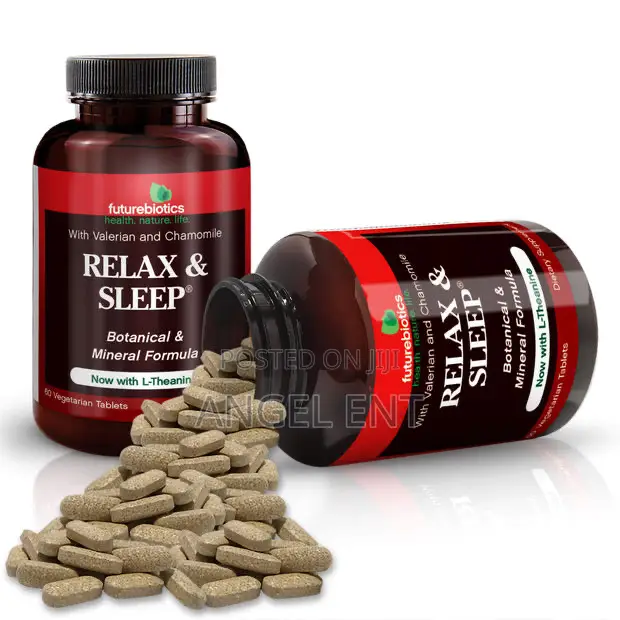 Relax Sleep With Magnesium Glycinate Supplement (60ct)