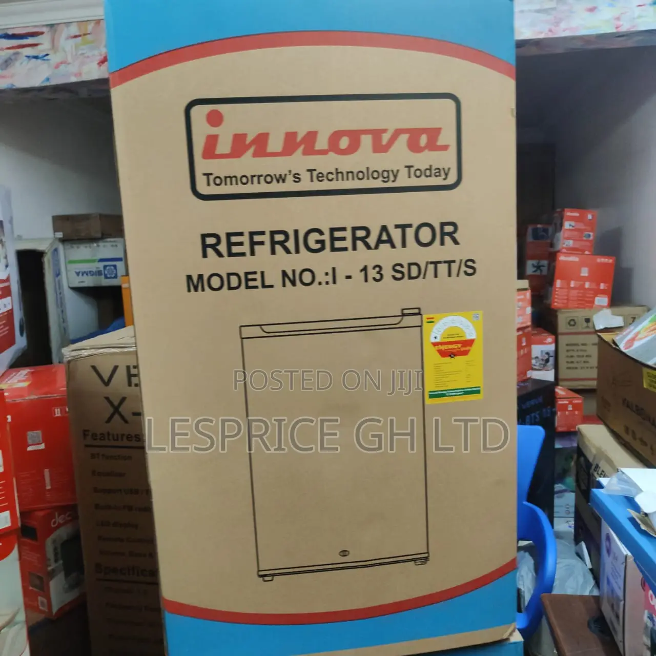 Innova's 90 Liters Table Top Refrigerator