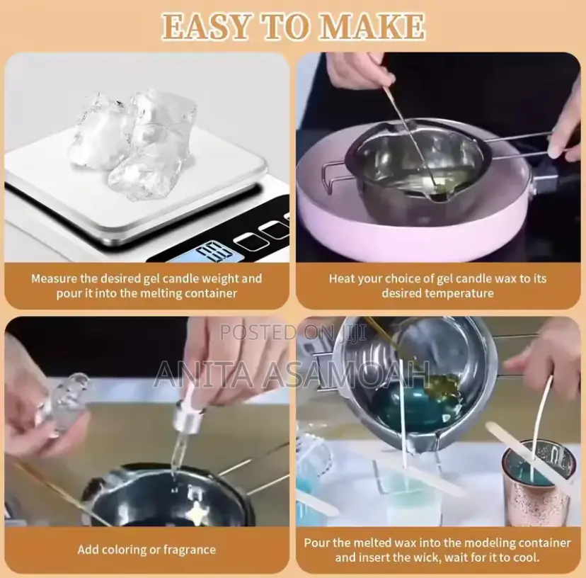 Gel Wax For Candle Making