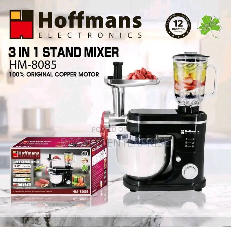 Hoffman 15l Stand Mixer With Blender