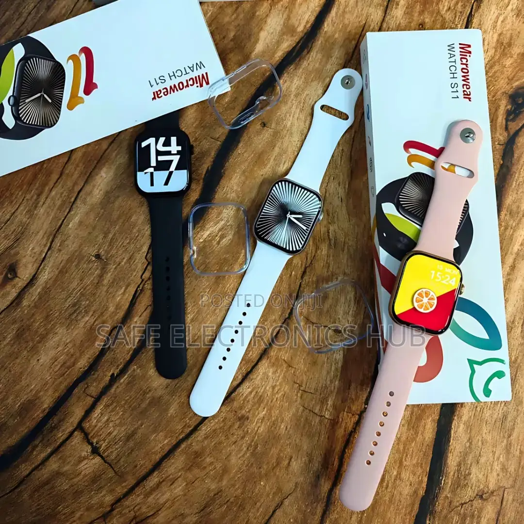 Microwear S11 Smart Watch, Premium Quality + Can Reply Whatsapp MSGS