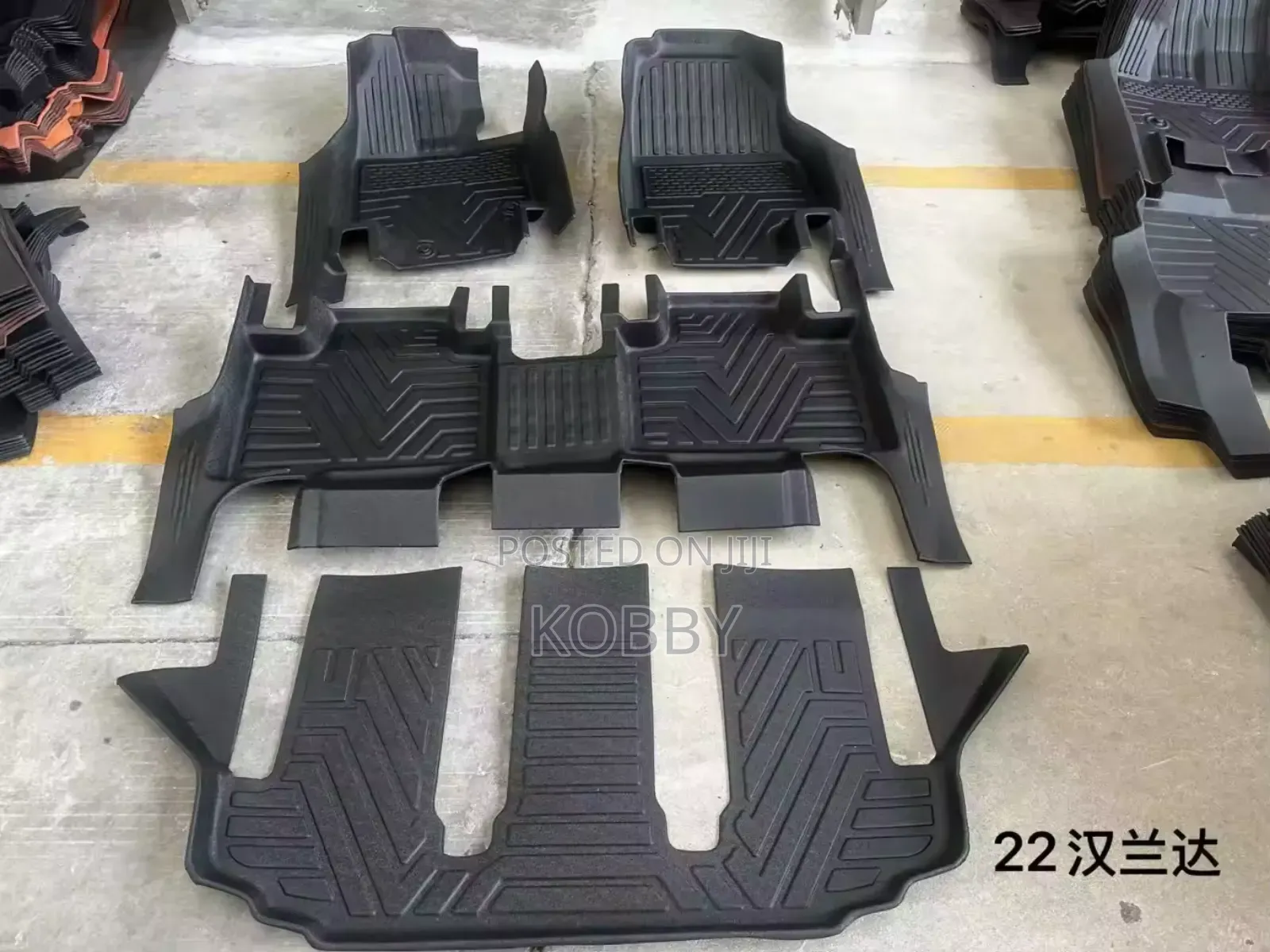 2022 - 2025 Toyota Highlander Seater 5d Mat