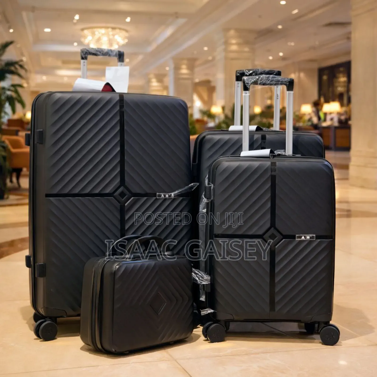 Unisex 4 in 1 Trolling Set Anticrake Luggages With Cosmetic Bag