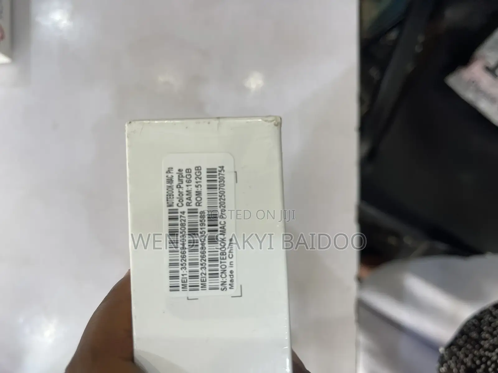 New Idino Notebook Mac Pro 512 GB