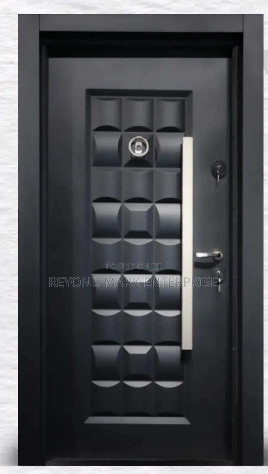 Full Metal Security Door, Single, Waterproof