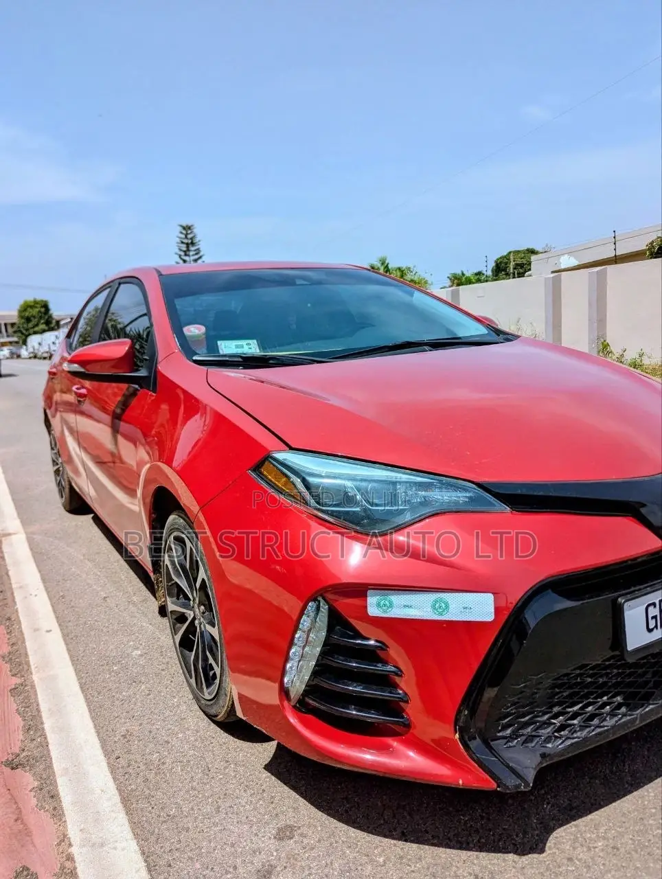 2018 Model Toyota Corolla Xse for Rent.