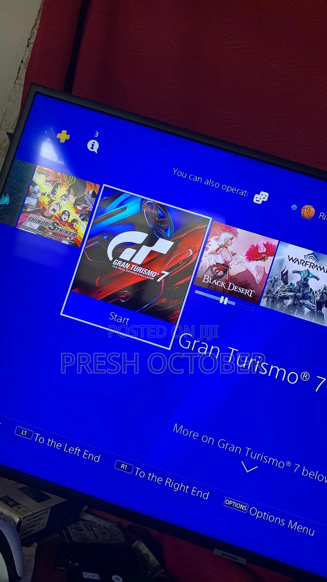 Ps4 Slim Console With One Controller And Fc26