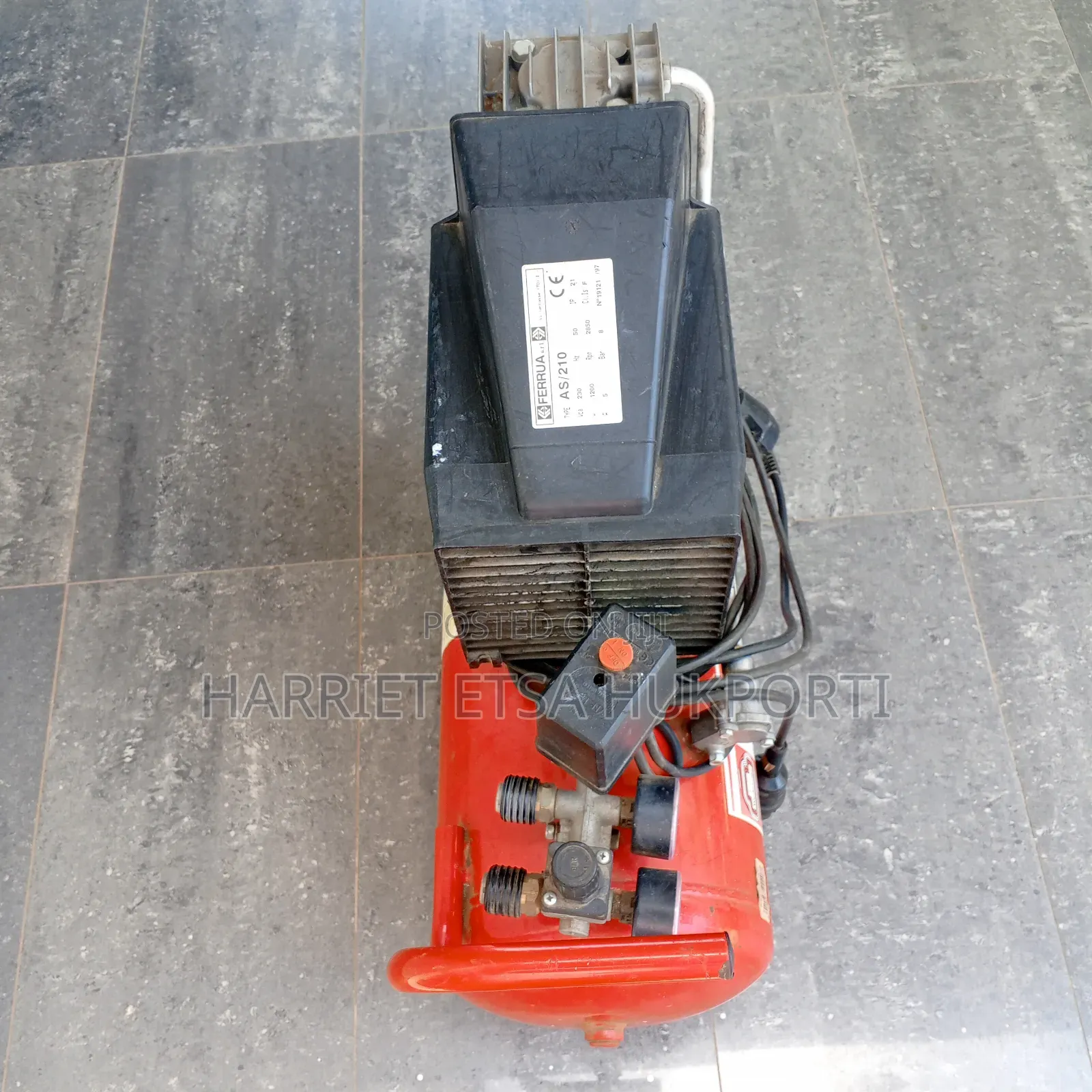 Electric Compressor From Germany (24l/8bar)