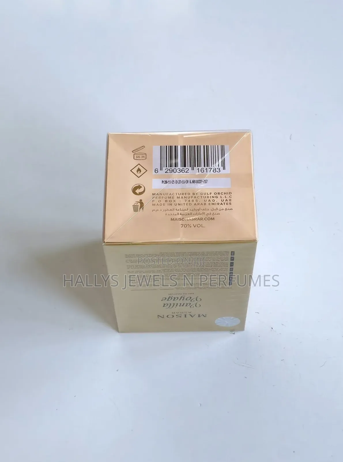 Vanilla Voyage Perfume by Maison Asrar