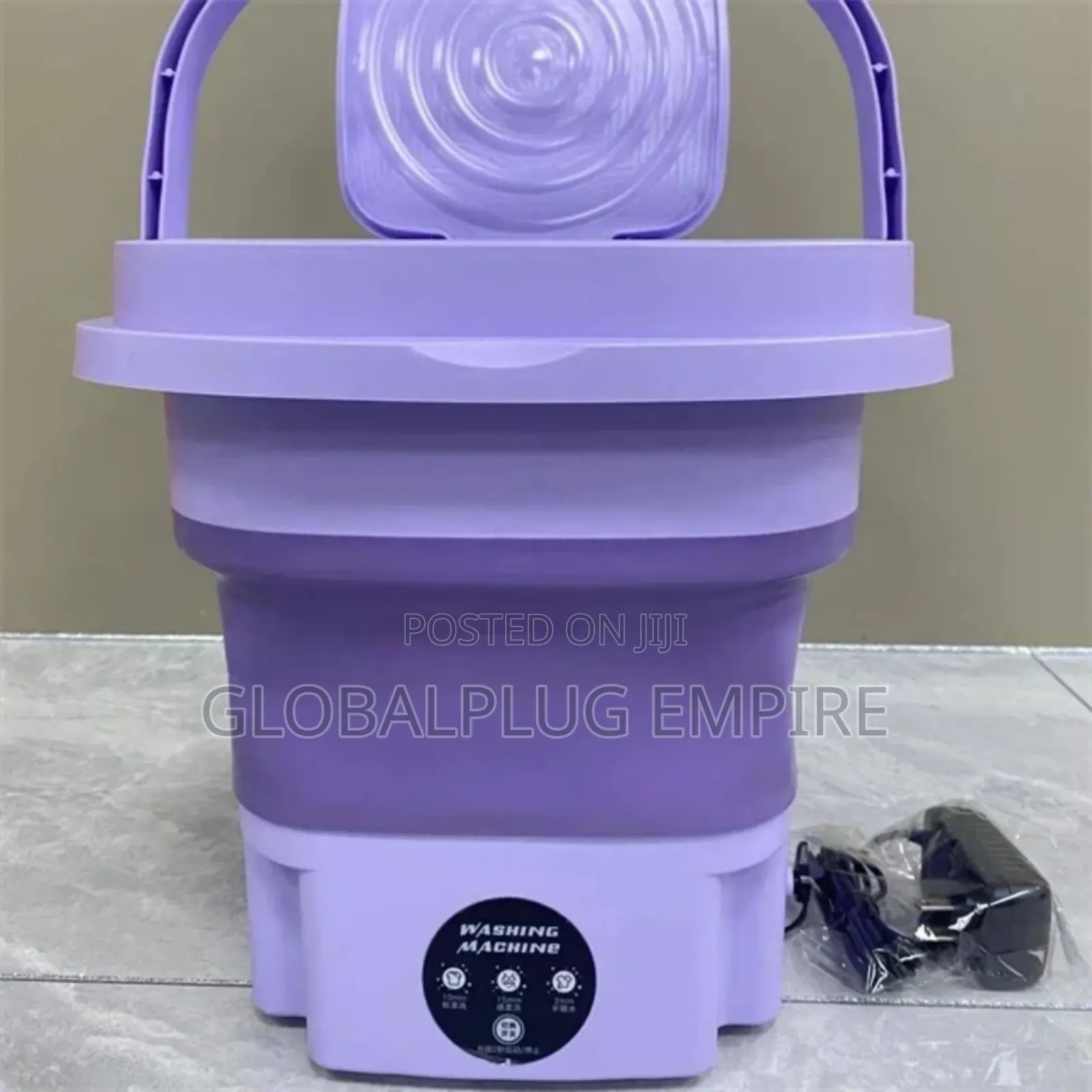 Foldable Mini Washing Machine Compact, Powerful Easy To Use!