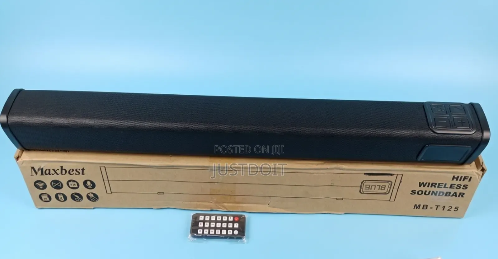 Mb T125 Rechargeable Wireless Sound Bar