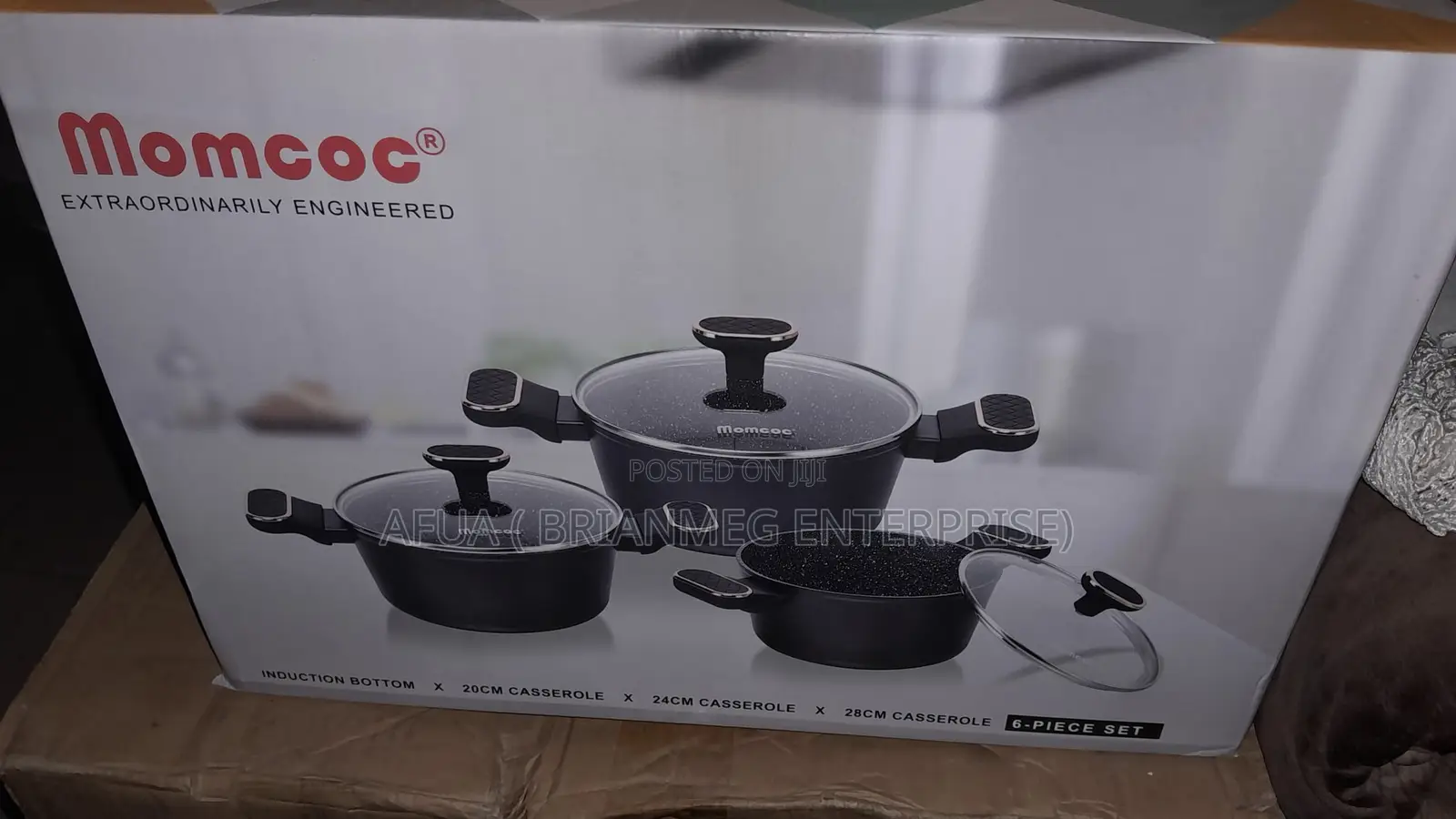 Momcoc 6pis Cookware Nonstick