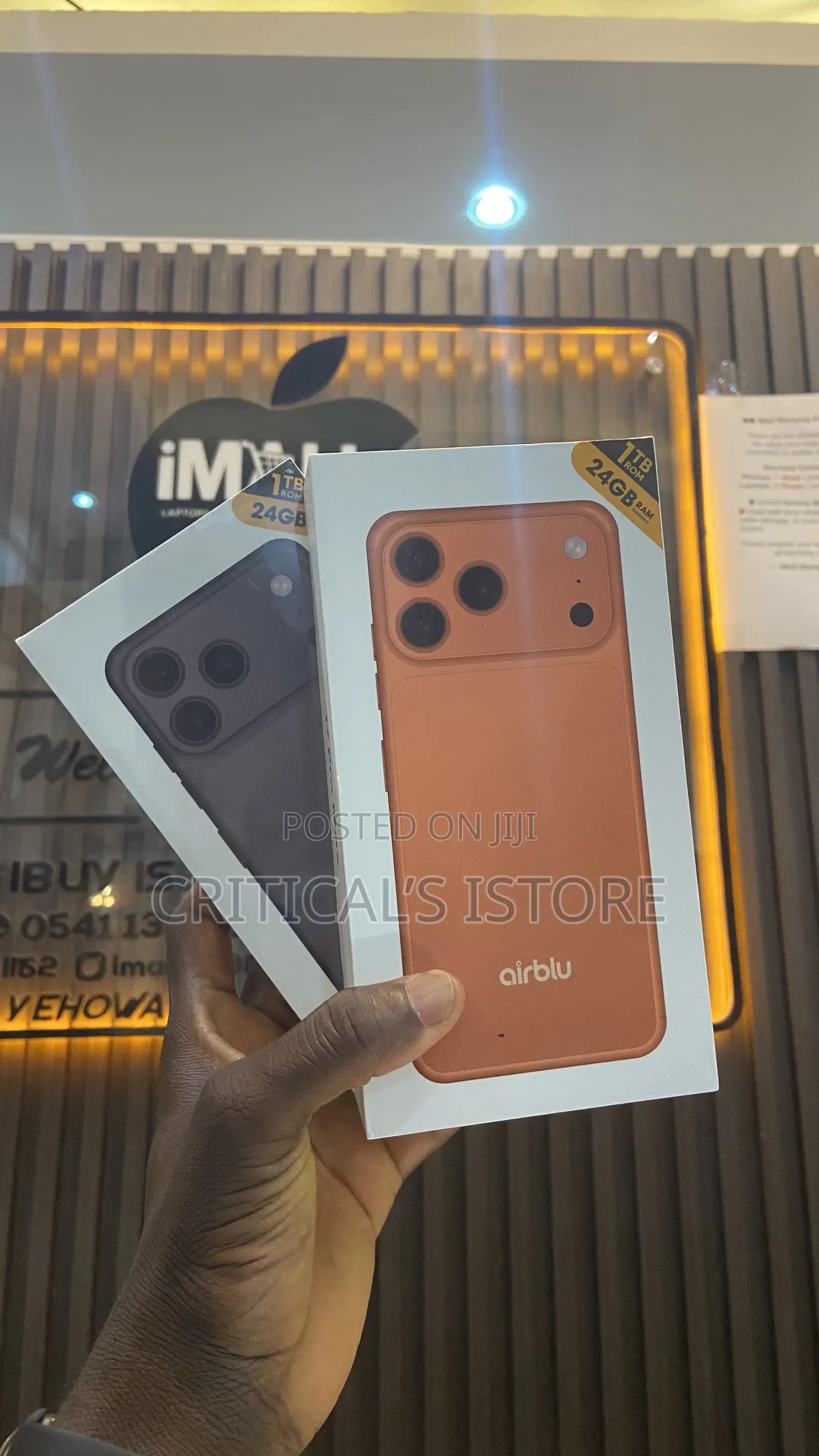 New Apple iPhone Air 1 TB Gold