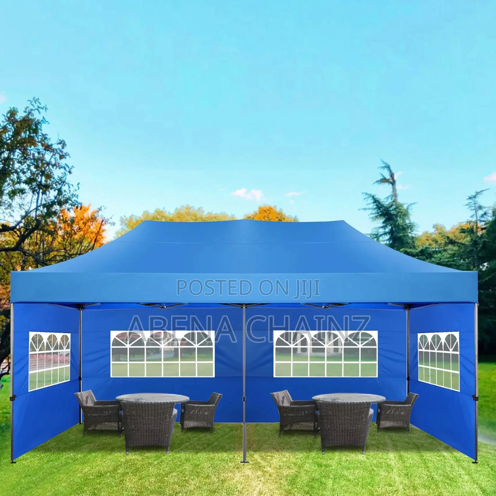 Double Foldable Canopy With Cover