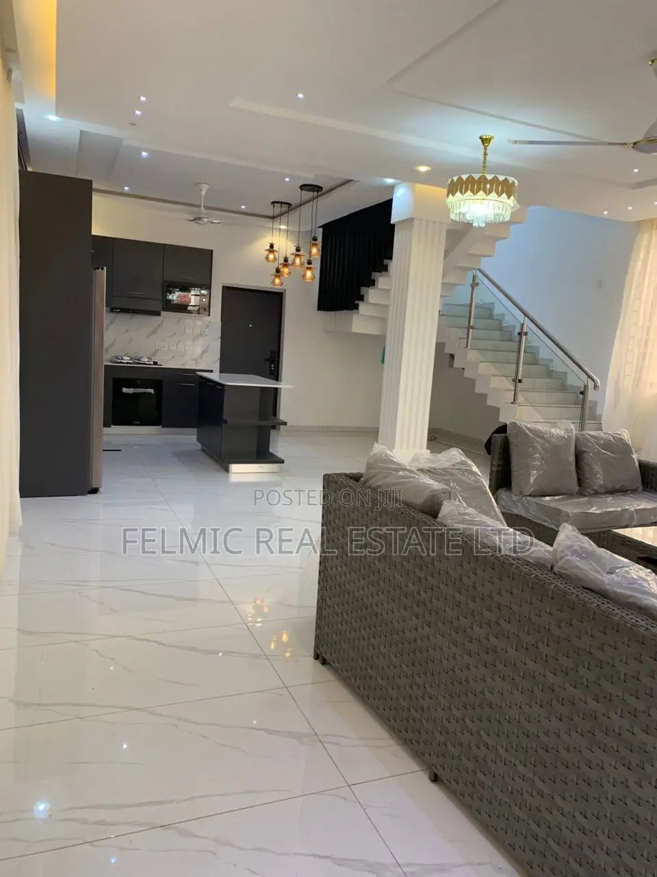 Furnished 2bdrm Duplex in Felmic Real Estate, Amasaman for sale