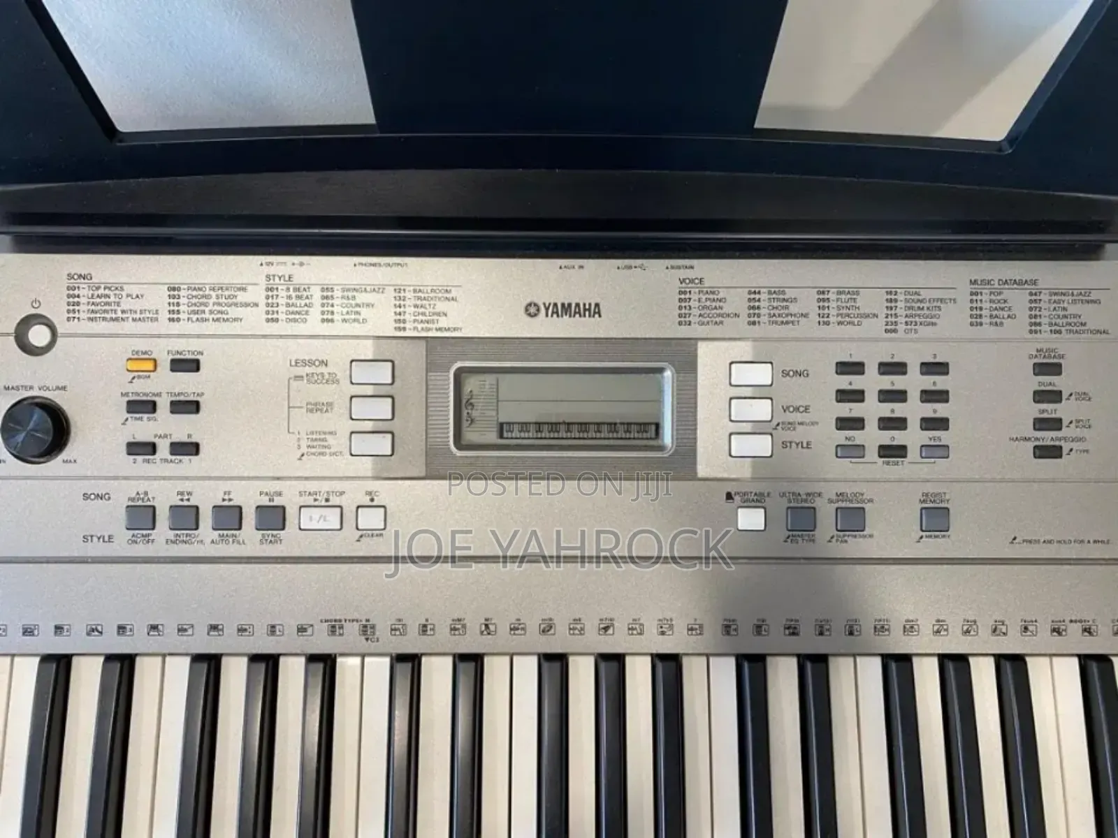 Uk Used Yamaha Organ Psr E353 Keyboard
