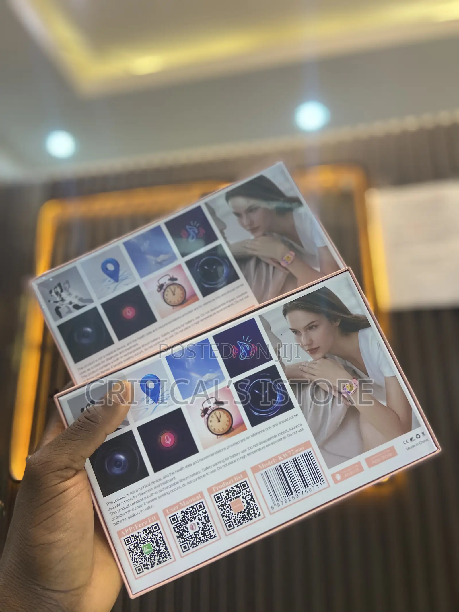 Smart Watch Keqiwear With Ladies Watch