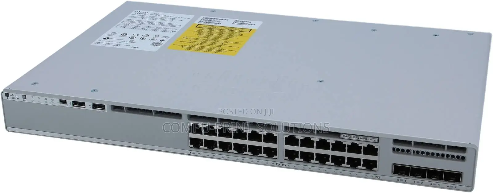 Cisco Catalyst C9200l-24p-4g-E, 24xpoe+ Ports/Uplink/Network Essential