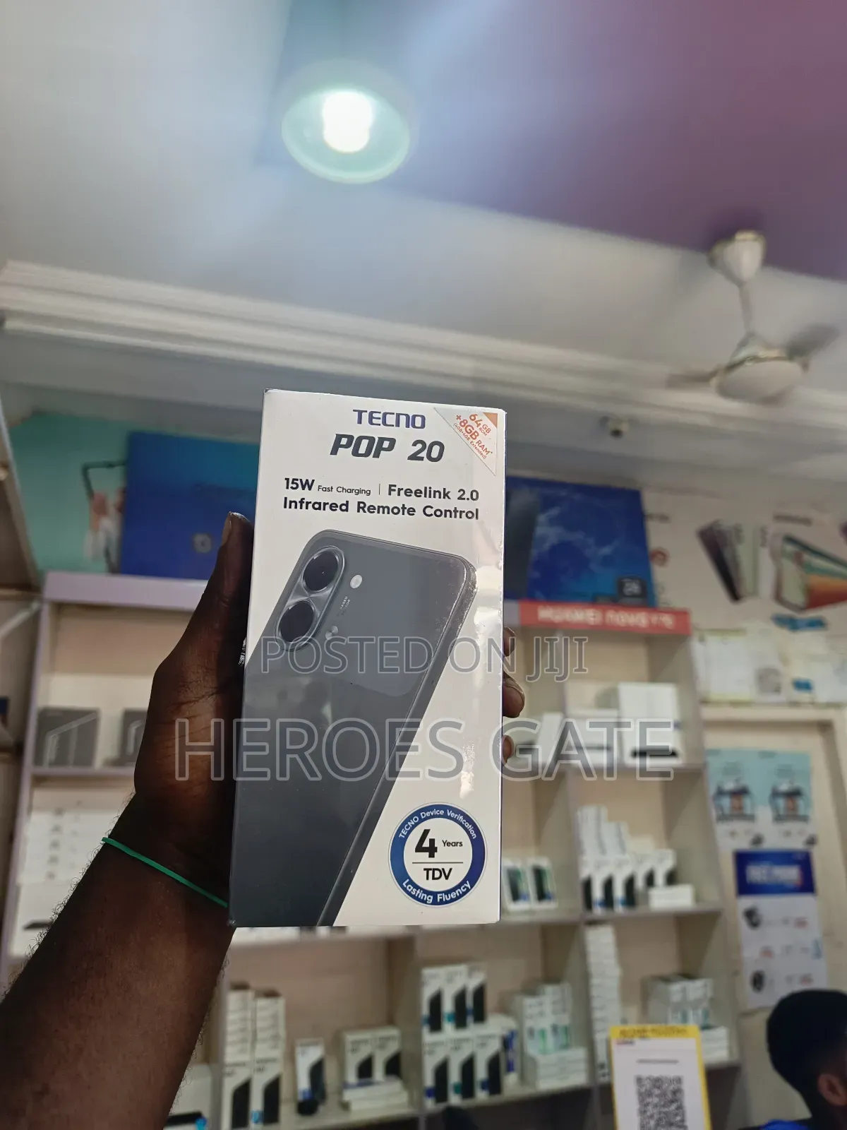 New Tecno Pop 20 64 GB Black