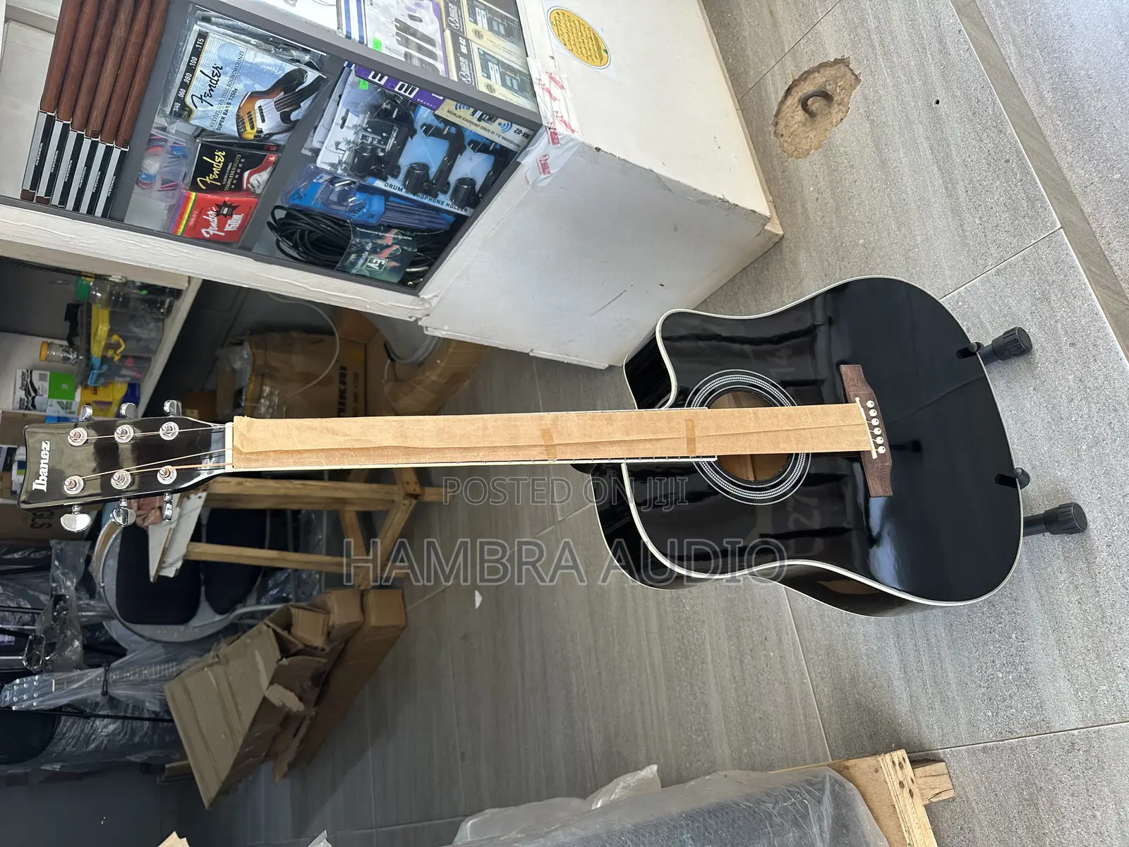 Ibanez Acoustic Guitar Black