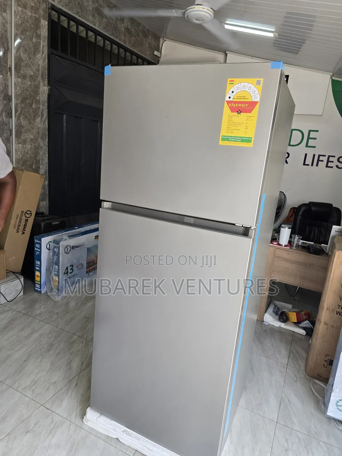 Sigma 400l Frost Free Inverter Top Mount Fridge