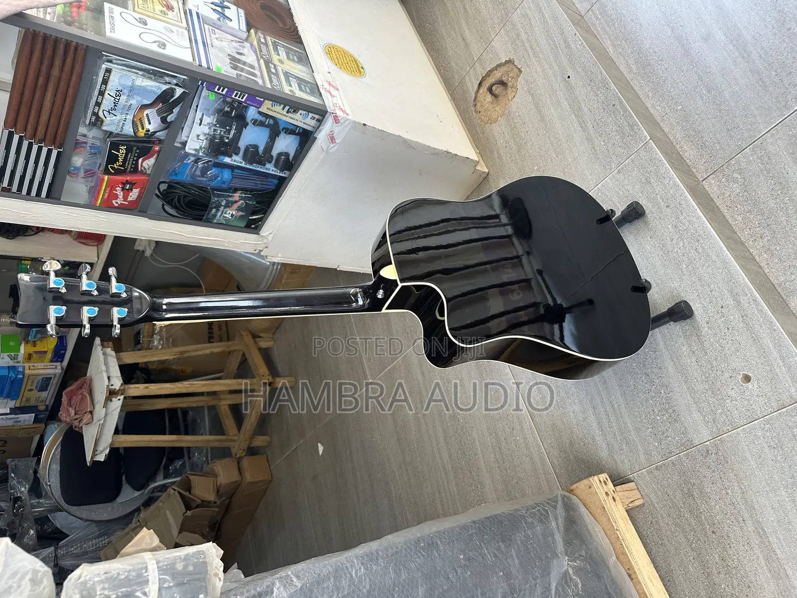 Ibanez Acoustic Guitar Black
