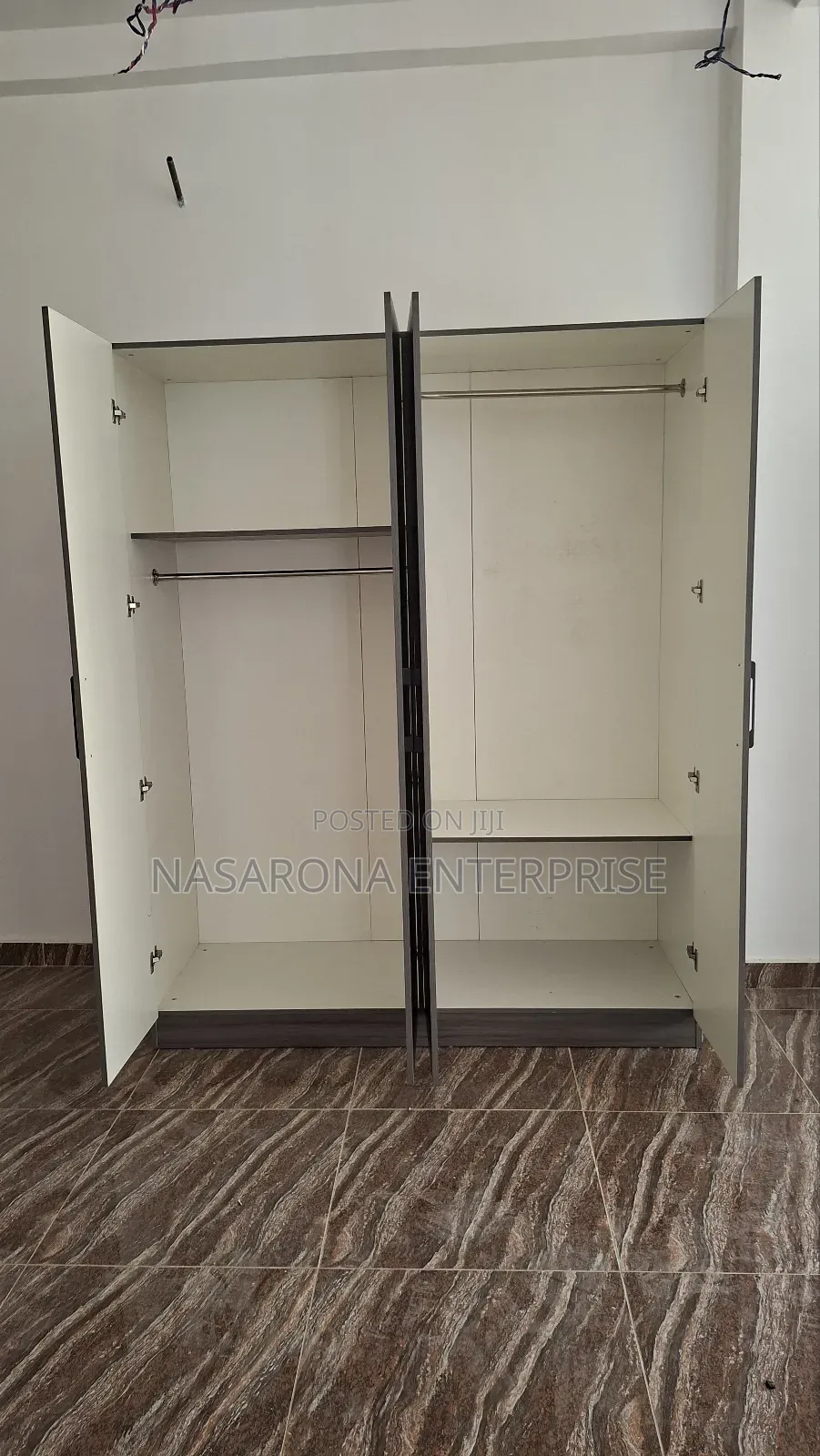 4 Door Double Wardrobe 160x55x200cm