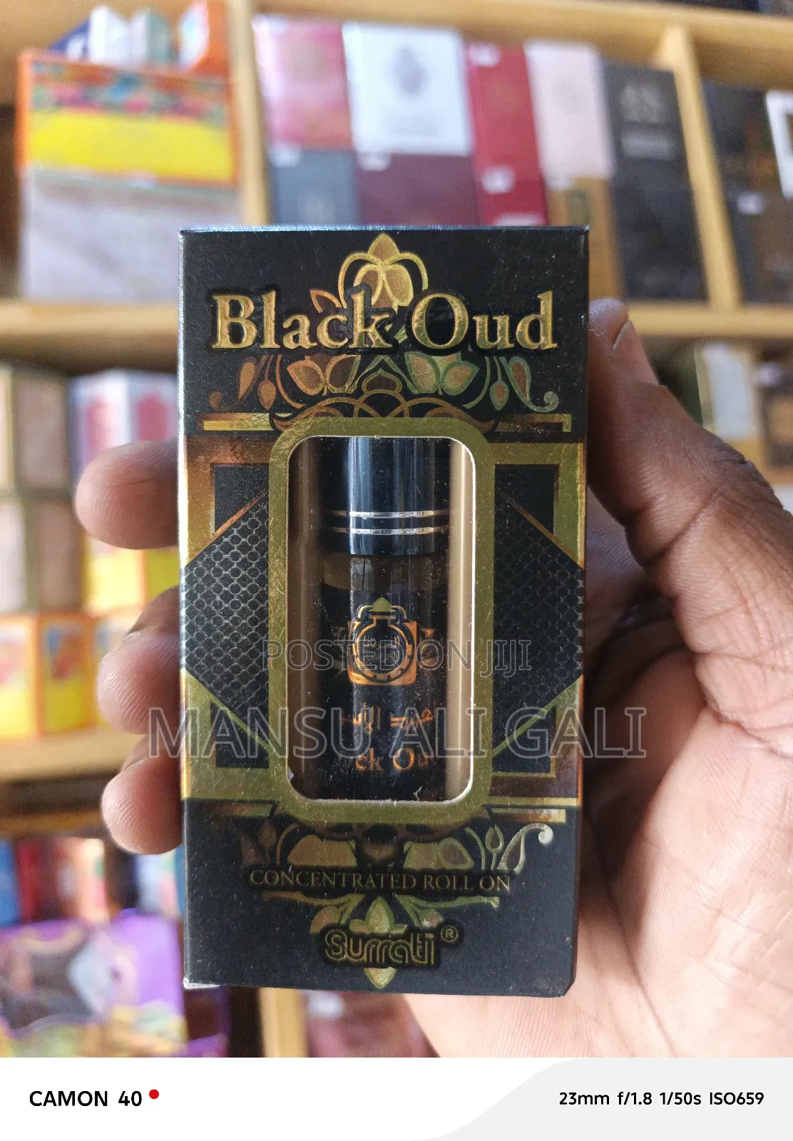 Surrati Black Oud Perfume Oil