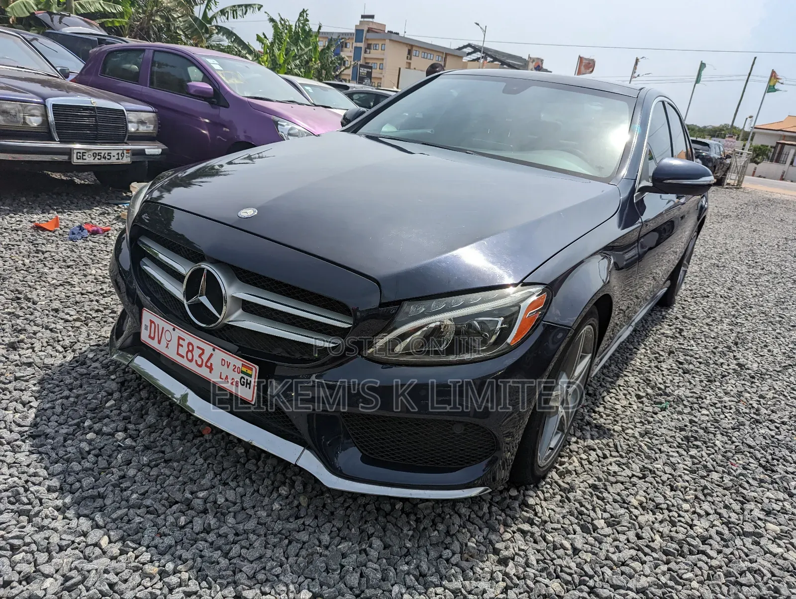 Mercedes-Benz C300 Base 4Matic Sedan AWD (2.0L 4cyl 7A) 2017 Blue