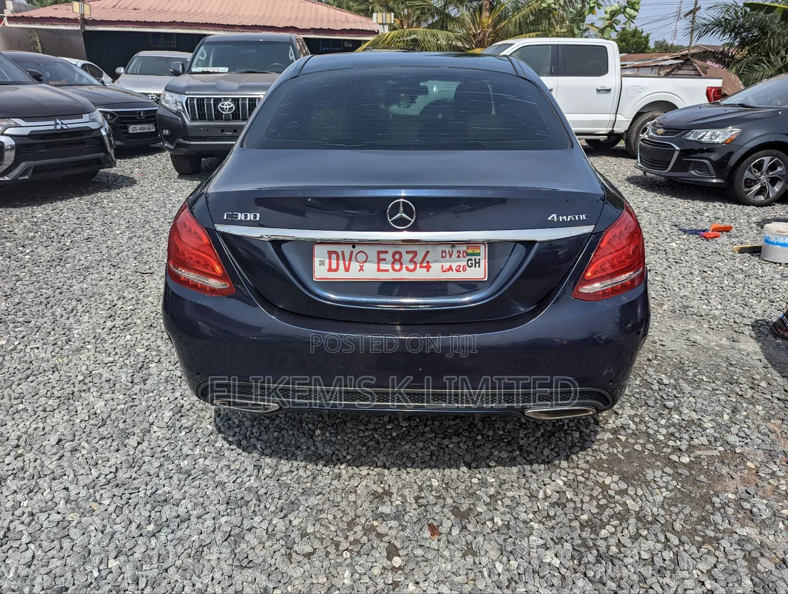 Mercedes-Benz C300 Base 4Matic Sedan AWD (2.0L 4cyl 7A) 2017 Blue