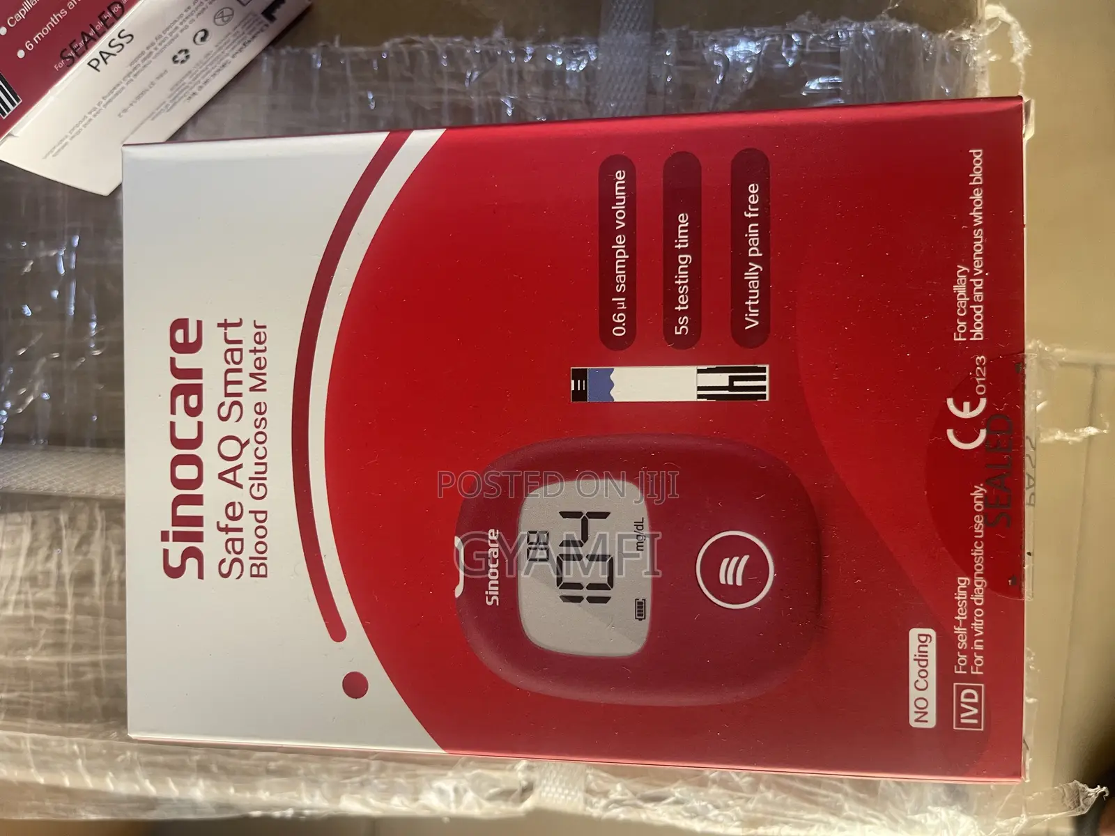Sinocare Glucometer + 50 Strips