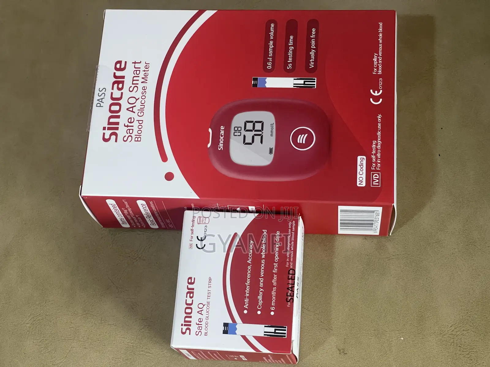 Sinocare Glucometer + 50 Strips