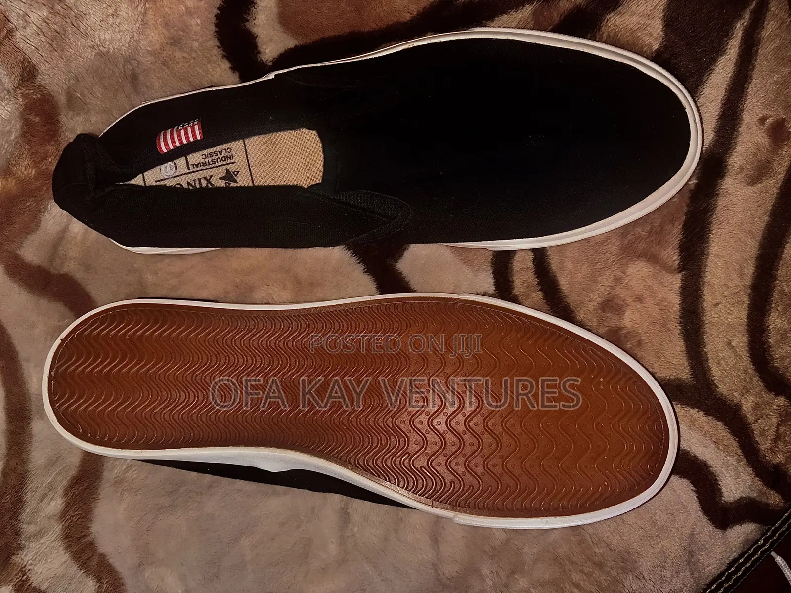 Vans With Black and White