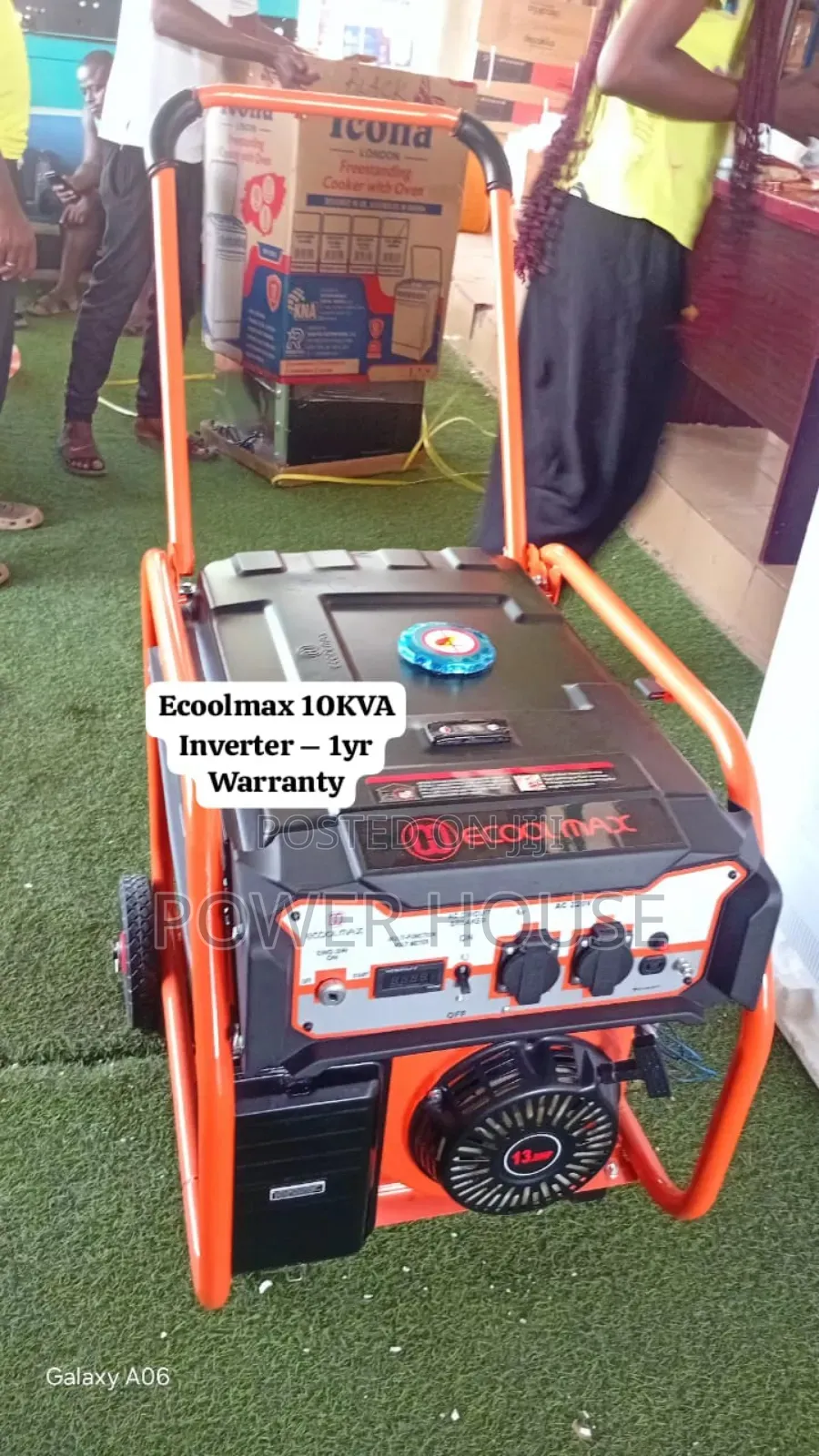 Ecoolmax 10kva Generator – 10kva Low Noise + 1yr Warranty