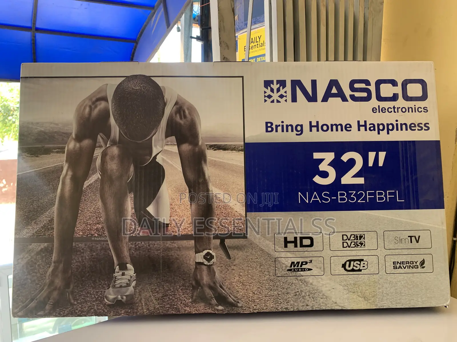 Nasco 32” Led Tv – Energy Saving Slim Panel
