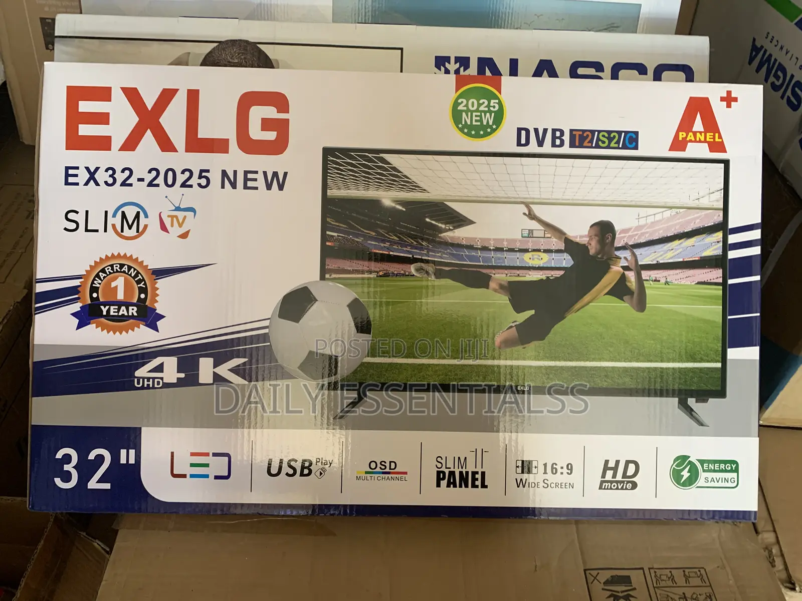 Exlg 32 Inch Tv – Digital Ready + 1 Year Warranty