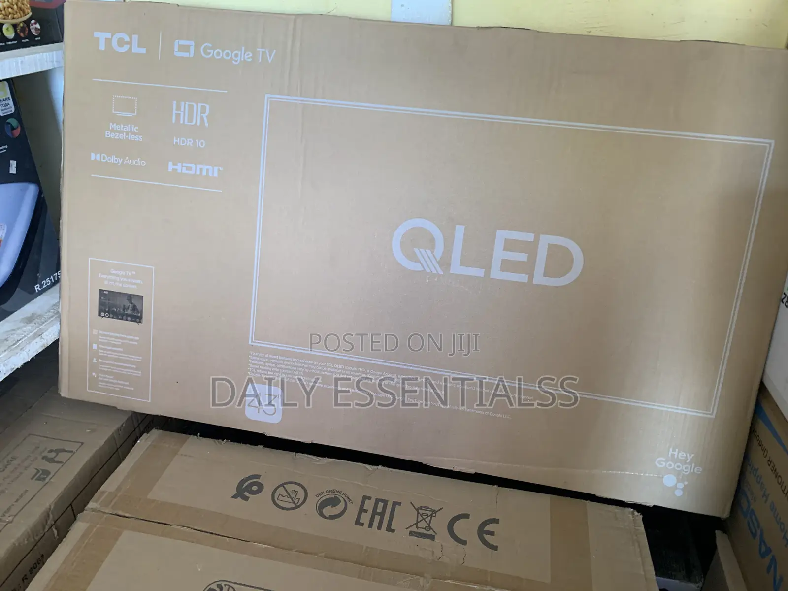 TCL 43 and 32 Inch Qled Tv – Google Tv + Built-in Chromecast