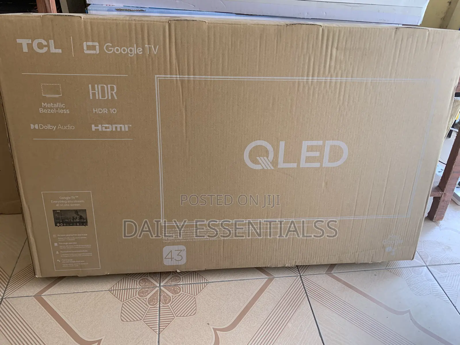 TCL 43 and 32 Inch Qled Tv – Google Tv + Built-in Chromecast
