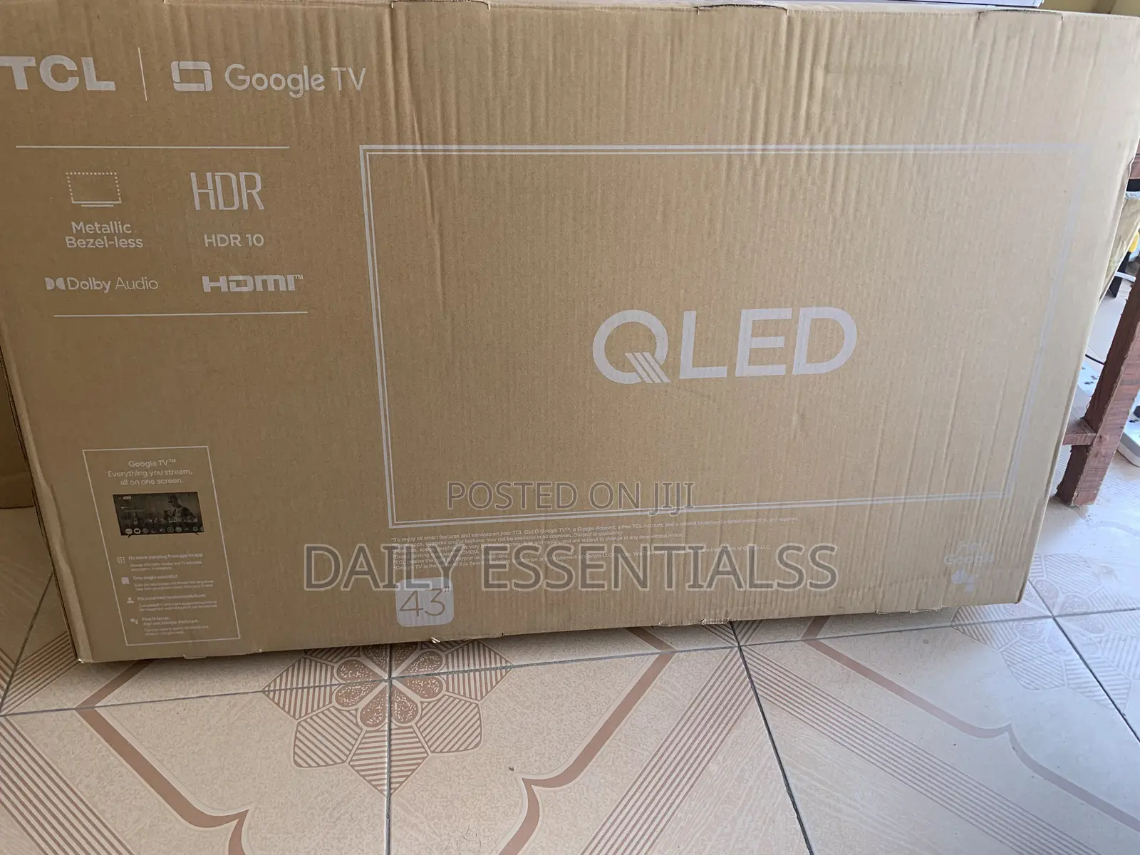 TCL 43 and 32 Inch Qled Tv – Google Tv + Built-in Chromecast