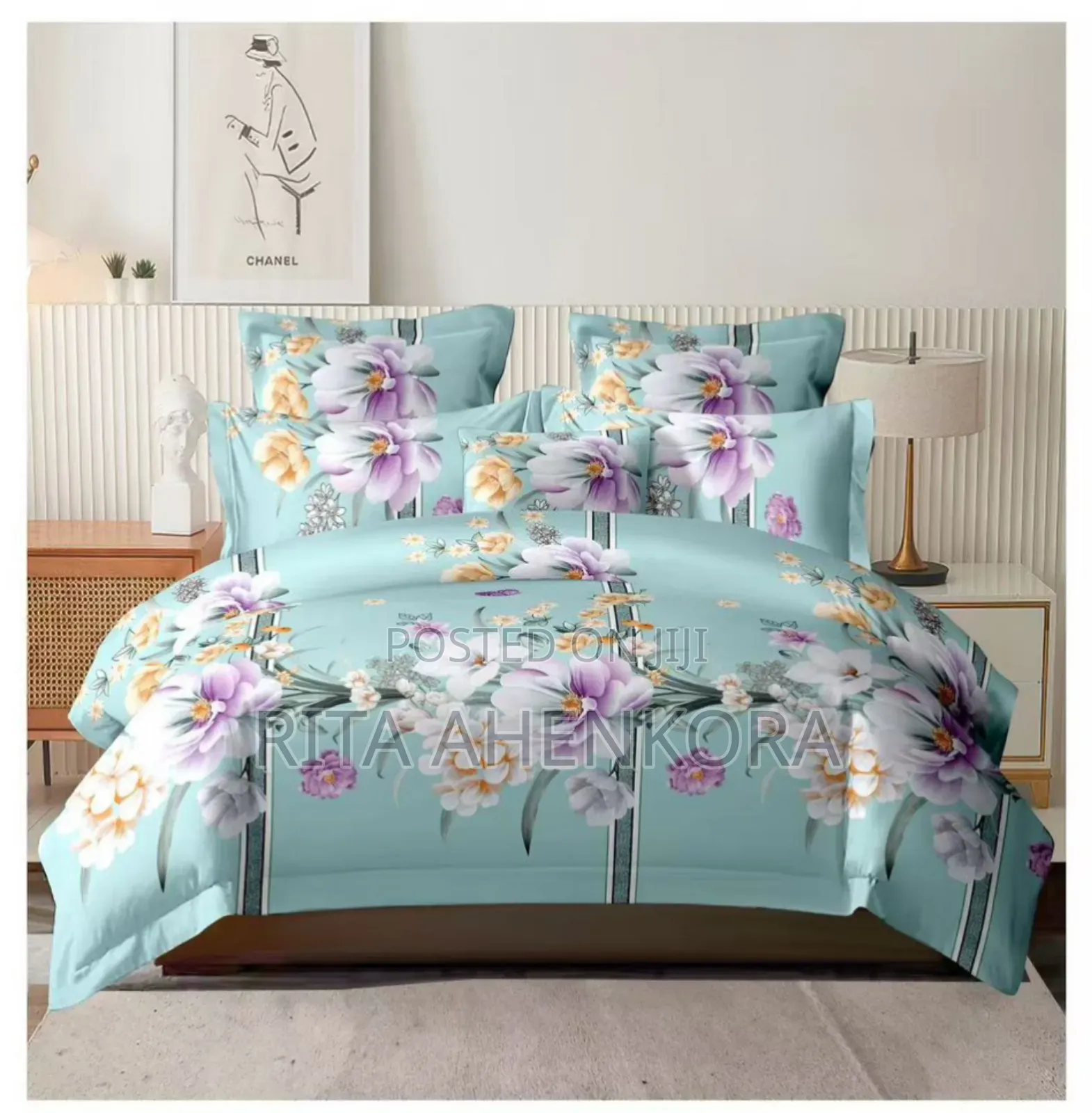 King-Size Bedsheets With Matching Pillowcases