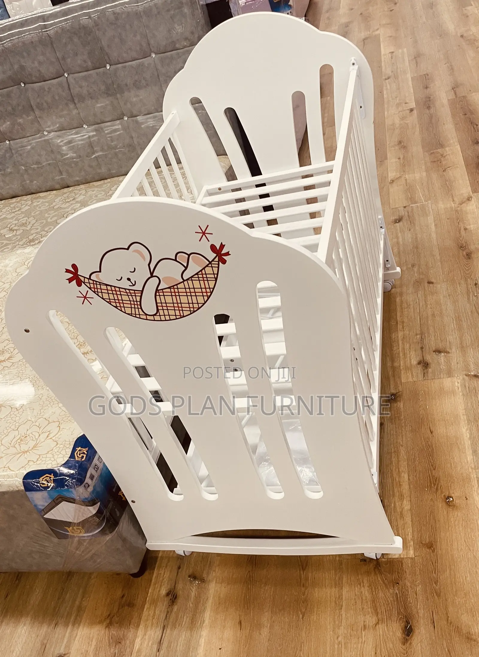 Wooden Baby Cot