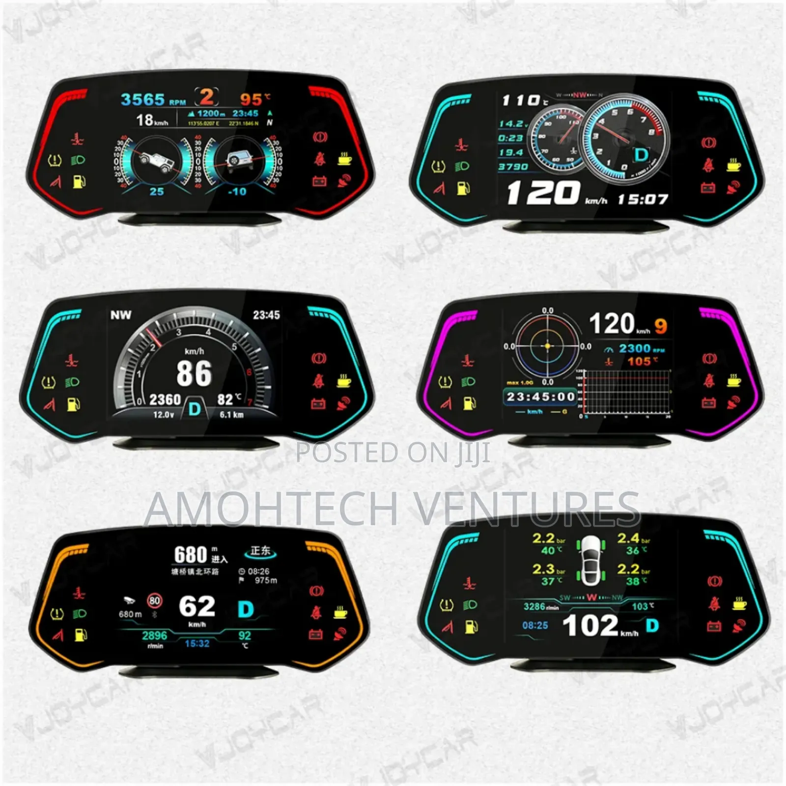 Dashboard Car Digital